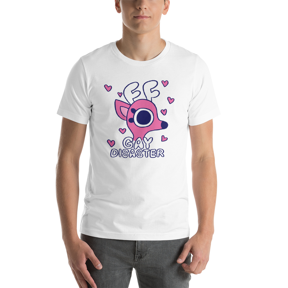 Rae the Doe - Gay Disaster (Pink) T-Shirt