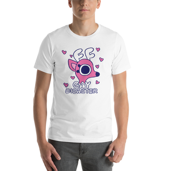 Rae the Doe - Gay Disaster (Pink) T-Shirt